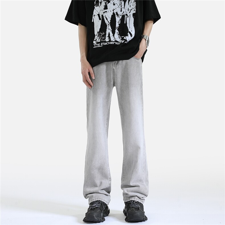 C315-W501现货主推高质量现货特P微喇牛仔裤(特P38X78)2，男装牛仔裤，电商C315