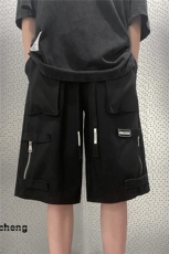 日系工装口袋短裤潮流百搭宽松休闲五分裤B315-K23276-p45控68，男装休闲裤，电商B315