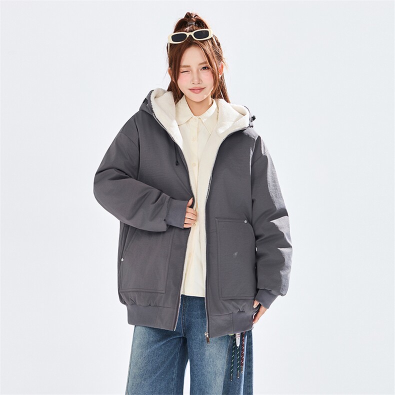 现货冬季连帽棉服得物二开跑量款棉衣男女同款C323-1-MY8854-P85,男装棉衣,电商C323-1