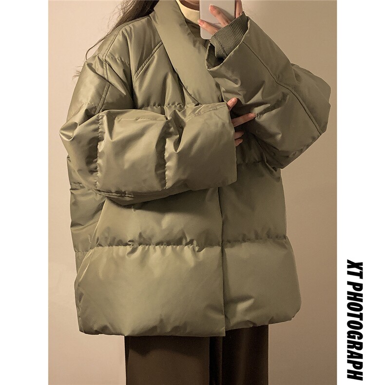 中性风黄灯羽绒防风手套设计V领和服式羽绒服男YR77712P218控298，男装羽绒服，星座227-7