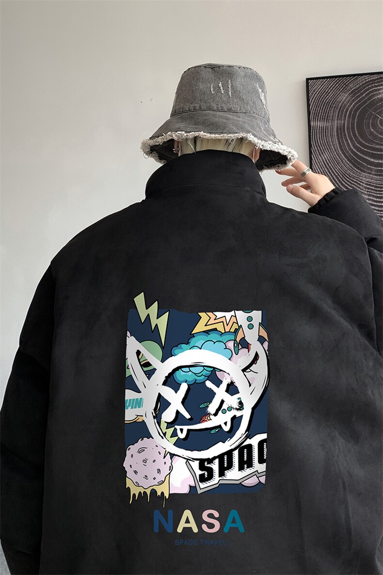 麂皮绒棉衣男大码立领棉袄子男羽绒棉服JM87275-P110,男装棉衣,电商A040