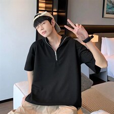 夏季潮牌男士短袖t恤男潮流上衣情侣半袖冰丝棉体恤衫WT72P30图片