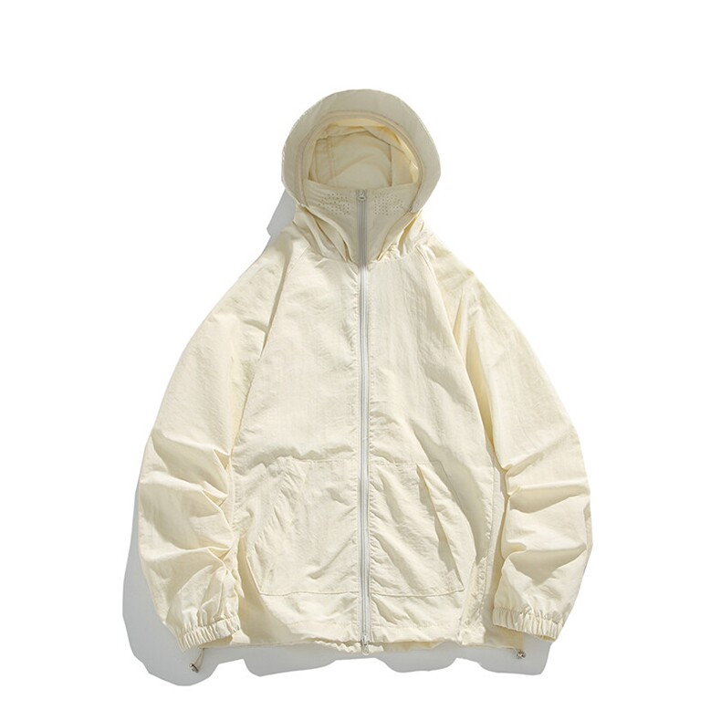 户外防晒衣防紫外线超轻薄冰丝情侣款连帽防晒服25XJ55238特批,男装防晒衣,电商A042