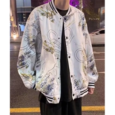 百搭潮流ins慵懒流行原宿新款简约日系高质量双层内里外套JZ45，女装短外套，星座1116A（原606A-3）