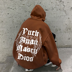 抖音供货、复合重磅360克现货连帽卫衣宽松D223A-WY2323-特P35，男装卫衣，电商019-1