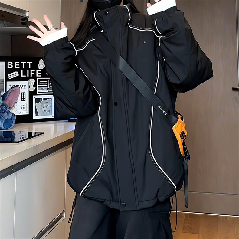MY118J/P85棉衣男冬季加棉加厚宽松大码百搭潮保暖棉袄外套棉服,男装棉衣,电商基地A050