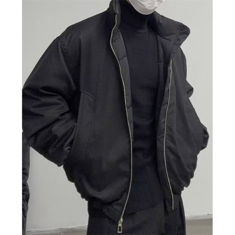 加绒工装高品质立领加厚棉服男秋冬季立领休闲上衣服JMY12，男装棉衣，星座1116A（原606A-3）