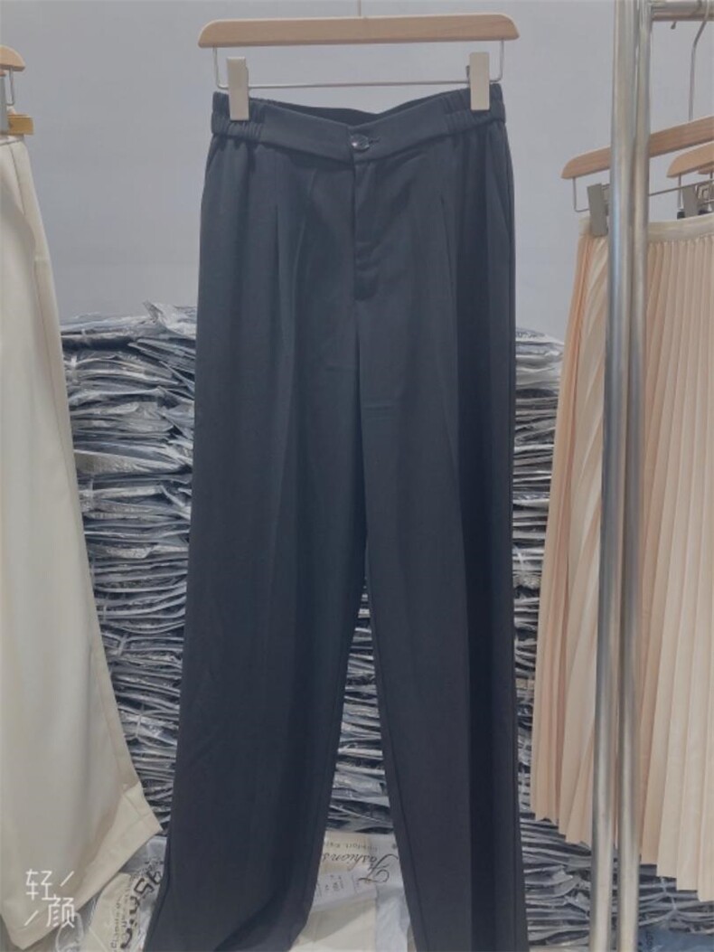 面料阔腿裤，其它，时尚姐妹