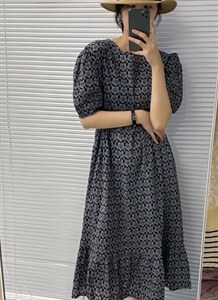 复古韩风连衣裙,女装连衣裙,A.S BAINA 艾莎佰纳