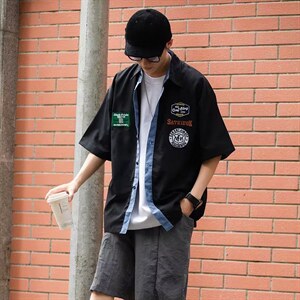 夏季短袖衬衫C322P34图片