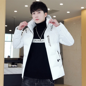 男式冬季青少年连帽短款棉衣男时尚百搭棉服外套MY719-P78图片