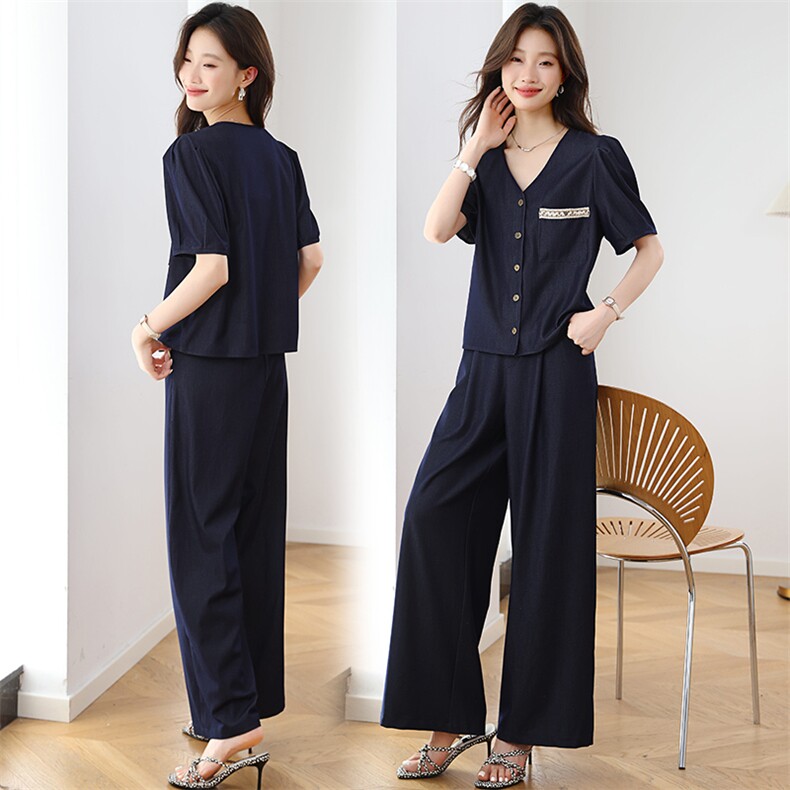 2025年夏季新款时尚淑女套装，女装套装/套裙，婷思杰（原婷想服饰）
