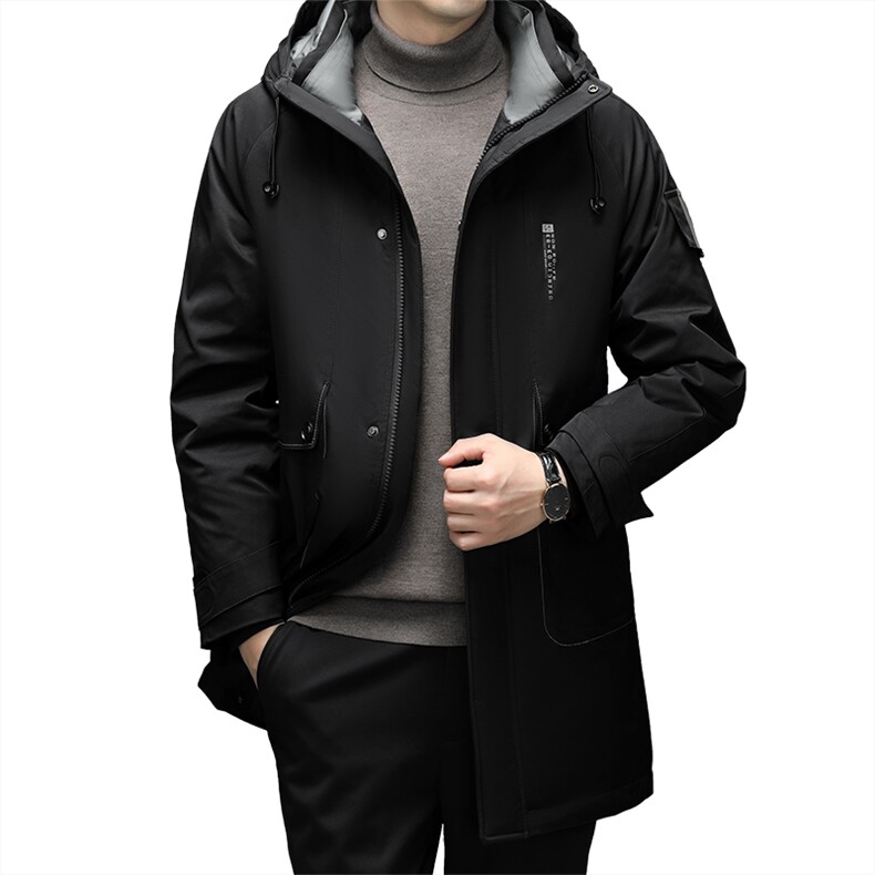 CSYR922-6钱塘2020-2中年男士商务休闲简约冬季厚款羽绒服P270,男装羽绒服,钱塘207-2