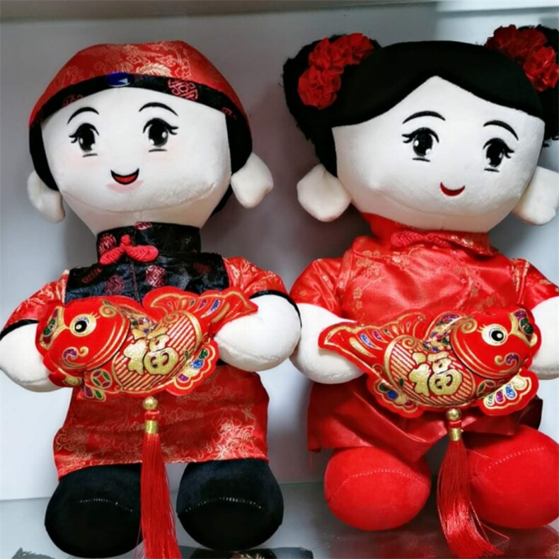 抱鱼娃娃，鑫慕玩具