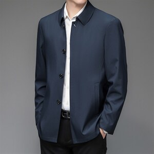 2023年春款休闲时尚高端男士外套上衣夹克P125,男装夹克,电商D223-1