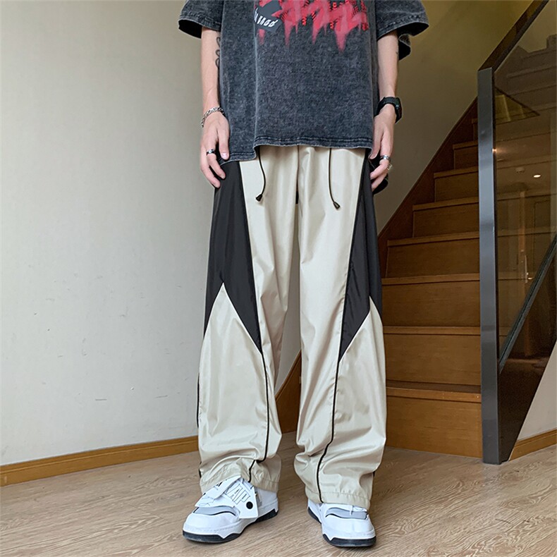 K840-P36日系复古小牛津拼色休闲运动裤，男装休闲裤，星座1501-1