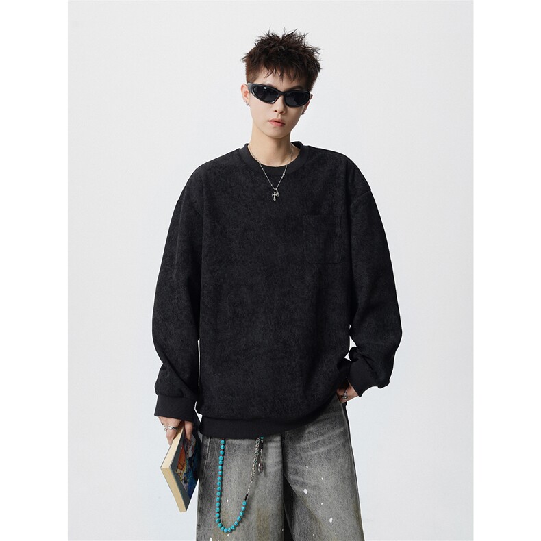 TWY26特38控68polo圆领情侣卫衣宽松外套男100聚酯,女装短外套,电商B370