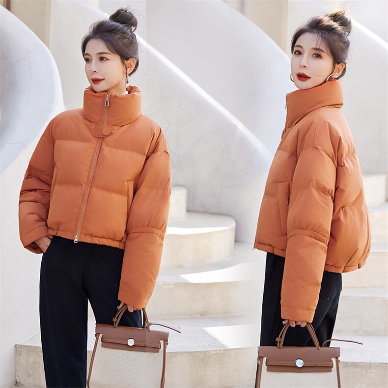 2025年冬季新款白鸭绒短款羽绒服女外套，女装羽绒服，美沁