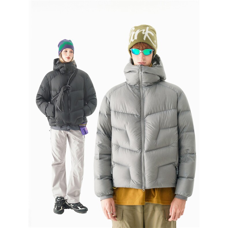 XZ707-1-YR7298-P258材质：100锦纶新标90白鸭绒羽绒服，男装羽绒服，星座707-1