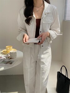 2022香丽迪新款牛仔套装,女装职业装,香丽迪1