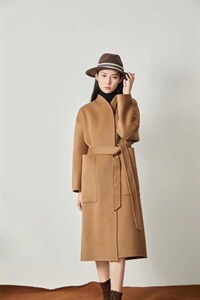 羊绒羊毛精纺大衣,其它,译写