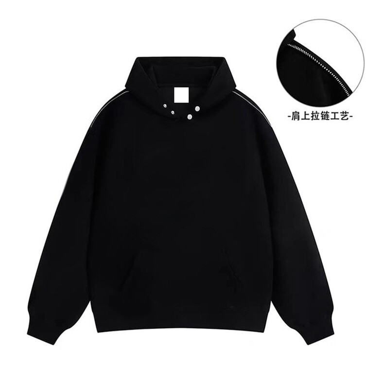 OH239#后包领(纯棉华棉复合牛奶丝330)连帽卫衣,男装卫衣,星座1210-1