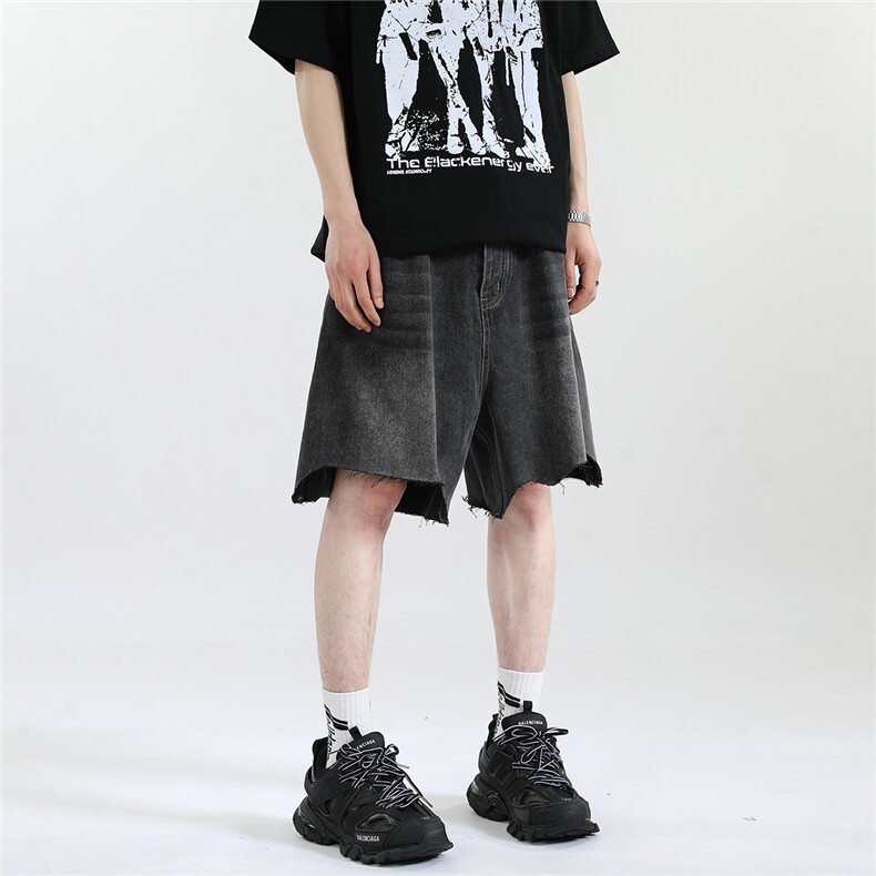 xz905-2-Z037#P45牛仔短裤,男装牛仔裤,星座905-2