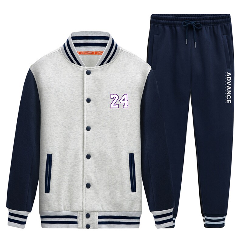 2025秋季新款运动套装棒球服卫衣外套潮套装XZ102A-4-Q8640-P95,男装休闲套装,星座211-2