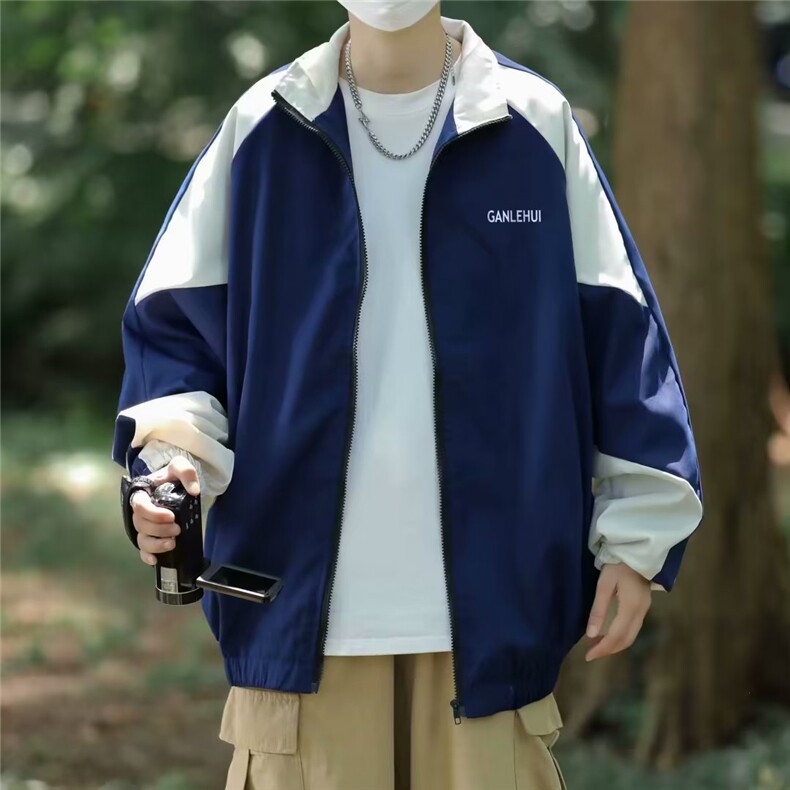 秋季青春流行男夹克文艺潮外套LX81P45,男装夹克,星座1116-2