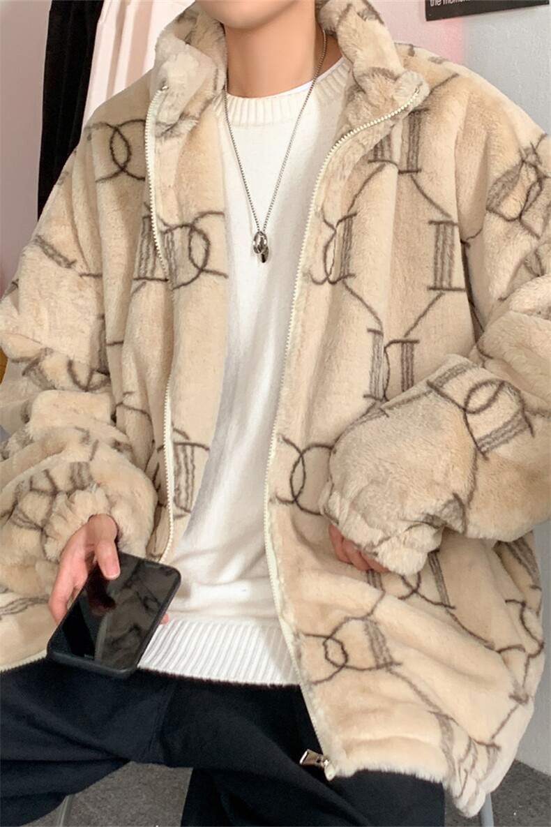 MM3131J/P100棉衣男女棉服毛绒加棉加厚男外套图片