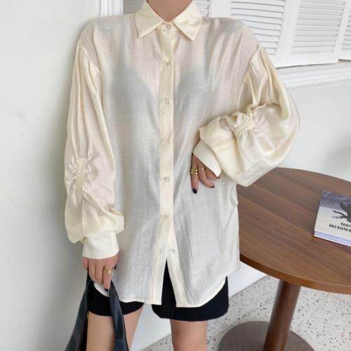 【秋款】现货衬衫，适合早秋，女装衬衫，玲珑颂