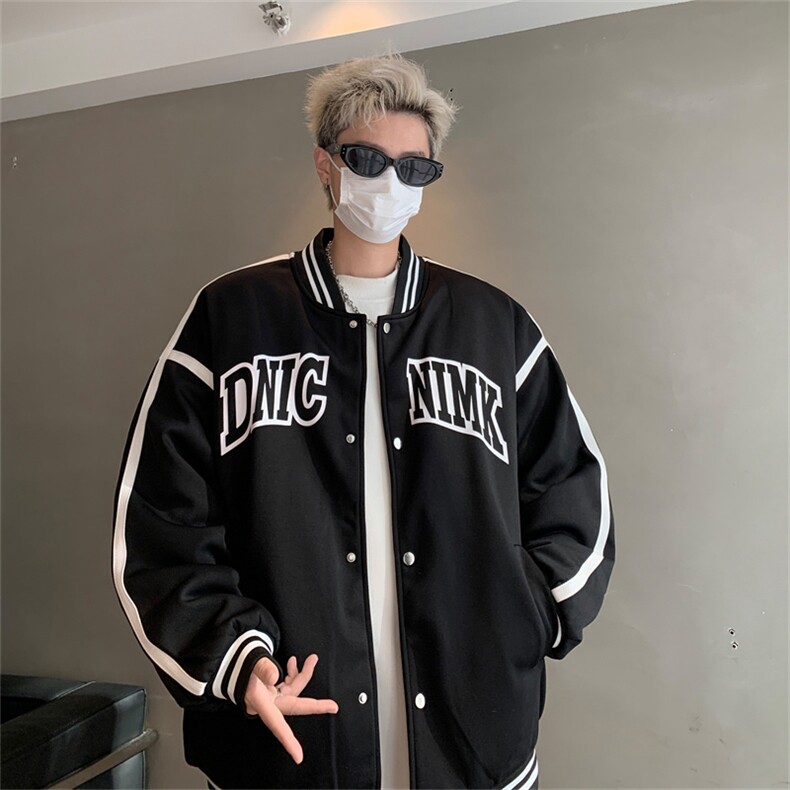 B359-WH8810-特P88限价129高品质加厚夹棉棒球服男生外套机车棉衣,男装棉衣,电商B359