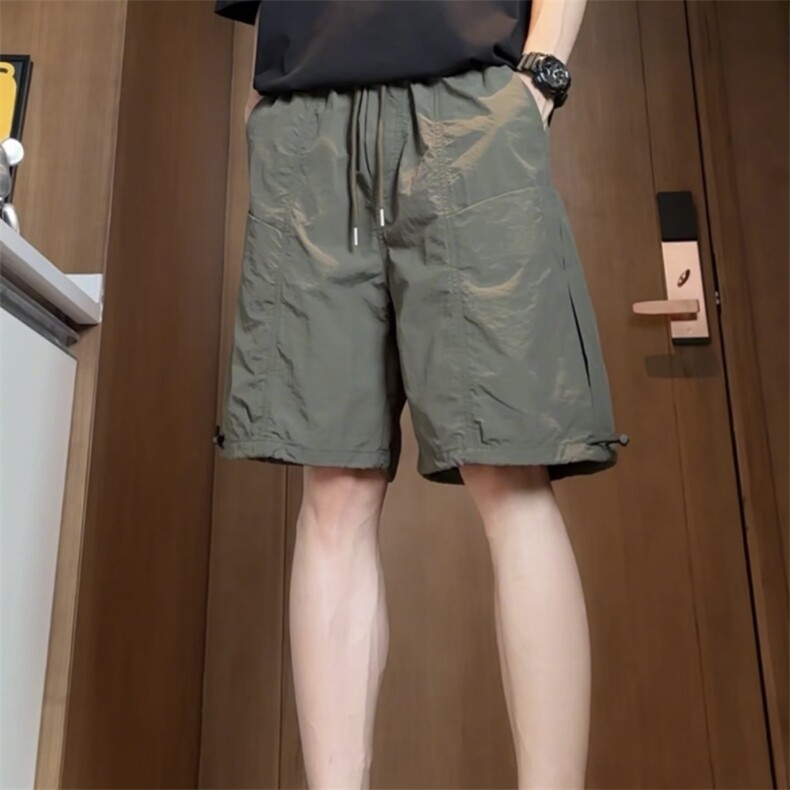 夏季新款短裤潮牌大口袋宽松百搭速干休闲直筒五分裤310A-508-P30图片