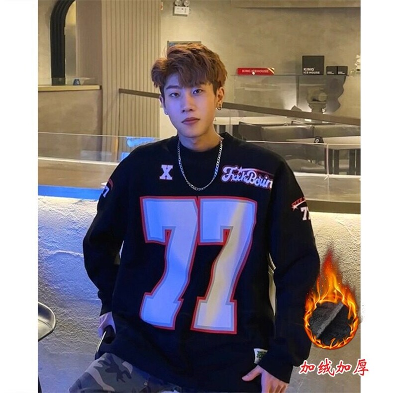 网络图现货美式字母印花圆领长袖卫衣男RE07-P60，男装卫衣，星座1005-4