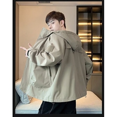 山系冲锋衣春秋季男士外套防风防水潮流户外登山服夹克衫J90/P55，男装夹克，星座506