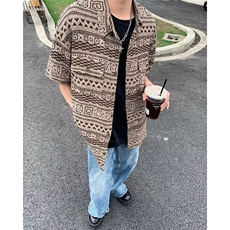 男士2024新款日系风短衬衫HJ13P38，男装衬衫，星座1116-2