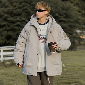 抖音得物森系棉衣男防风防水冲锋衣棉服加厚棉服外套JH-MY890-P65图片