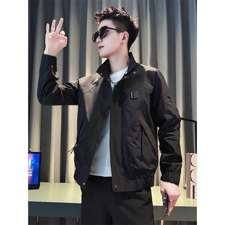 1506-1/JG541/P60春秋季2025新款潮牌痞帅男装长袖秋款男款夹克1,男装夹克,星座1506-1