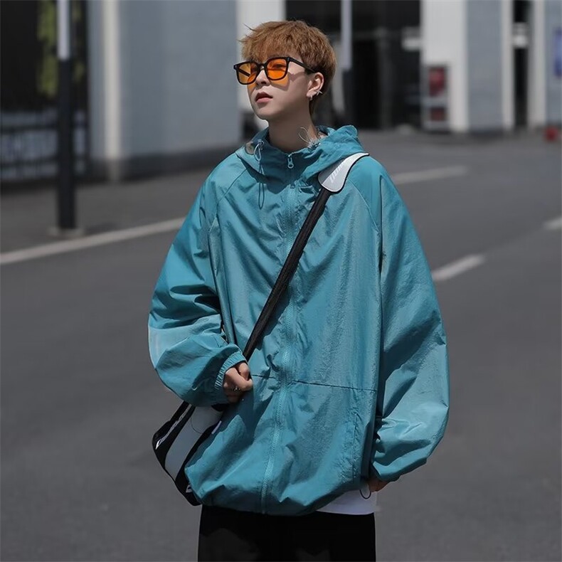 青春流行男夹克文艺潮外套山系防晒衣W48P38,男装夹克,星座1116-2