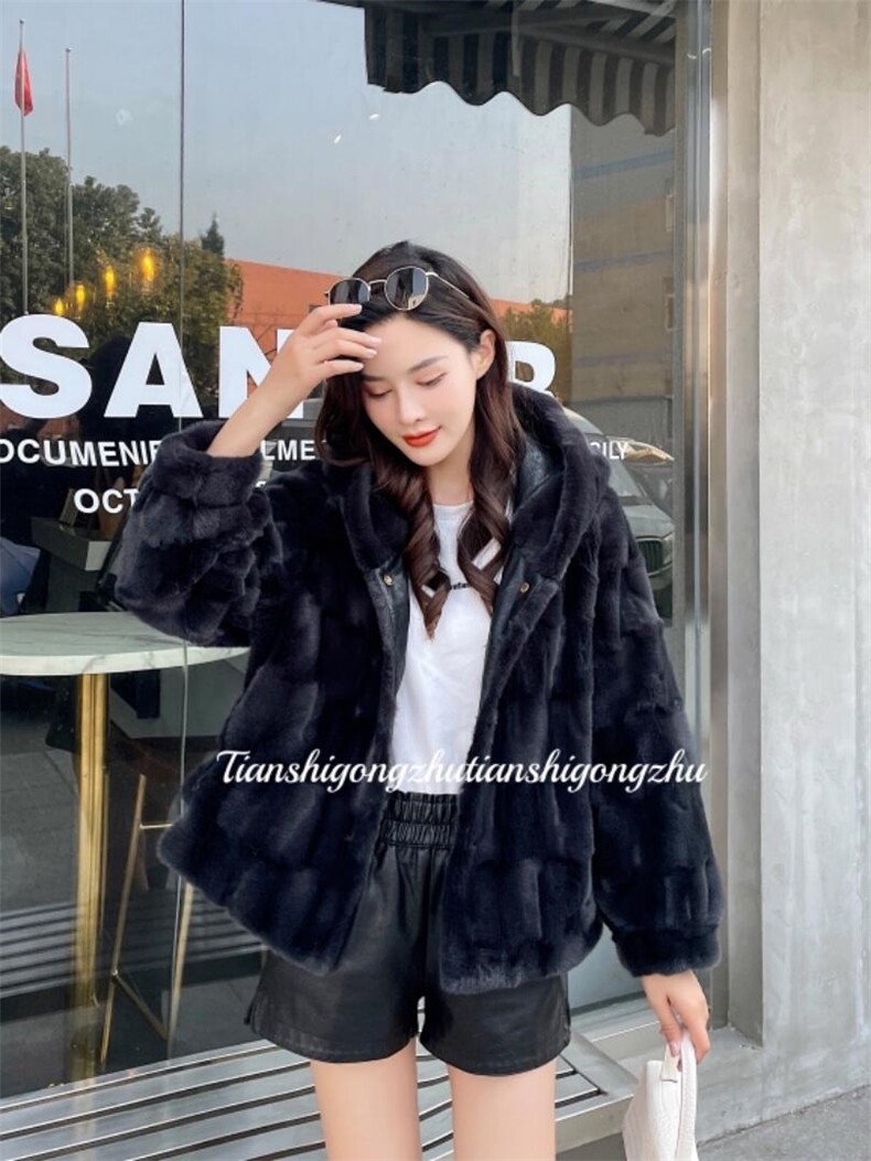 贵妃貂连帽外套系列产品热销中，其它，天使公主