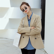 时尚气质女装西装套装高端品质双排扣设计优雅百搭职业装，女装西装，雅佳俏