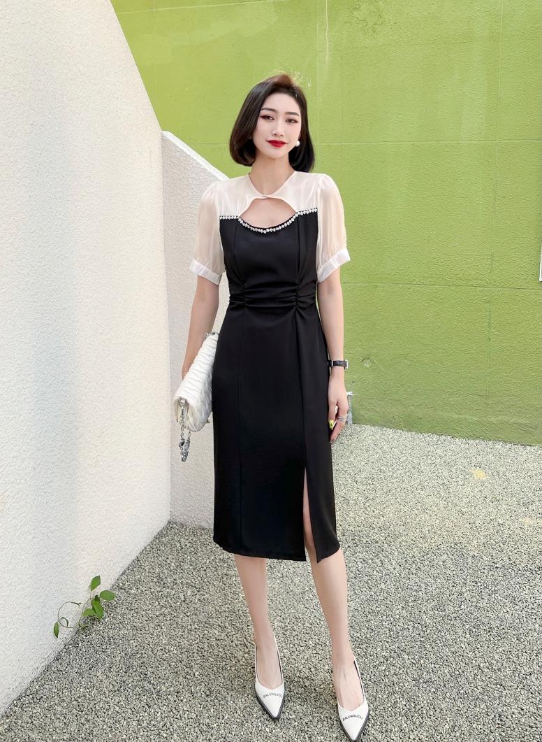 现货订钻连衣裙,女装连衣裙,迪蔓君翔