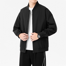新款春秋夹克棒球服外套男青年韩版潮流休闲百搭大码男士202-P40，男装夹克，星座1403A