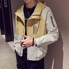 2021春装新款韩版潮流男士工装帅气休闲夹克外套DS315TP85，男装夹克，电商A102