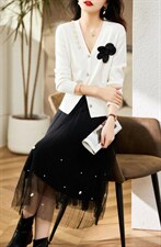 现货，针织套裙，小外套，，其它，金典明美