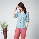 2021年春季V领气质时尚纯色套装/套裙优雅甜美长裤开衫长袖潮流，女装套装/套裙，丽影随形