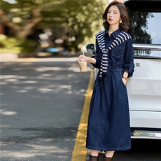 巨好看披肩女装连衣裙女装2025春秋新款时尚气质收腰显瘦两件套潮，女装连衣裙，E百度