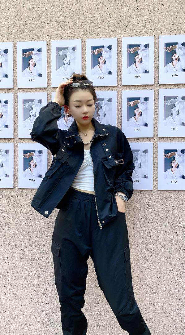 秋季机车风套装，女装职业装，帝瀛 DY