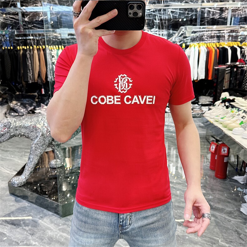 新款品质高端精品欧货夏季男T恤短袖潮流抖音A227B-A-736-P48,男装T恤,电商A227B（原钱塘4066-1）