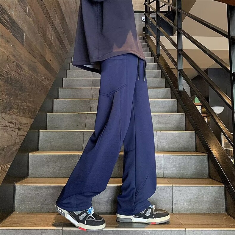 美式高街运动裤子男女款YZ03P45,男装休闲裤,星座1116-2